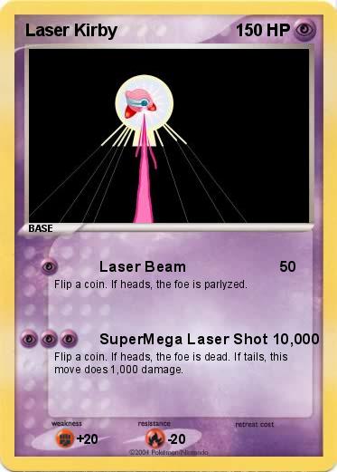 Pokemon Laser Kirby