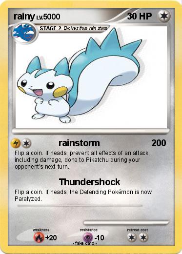 Pokemon rainy