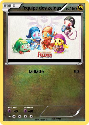 Pokemon l'équipe des zeldas
