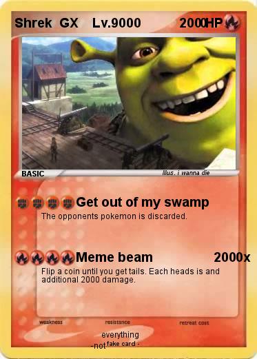 Pokemon Shrek  GX    Lv.9000                 0