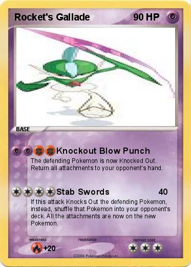Pokemon Rocket's Gallade