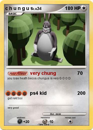 Pokemon c h u n g u s