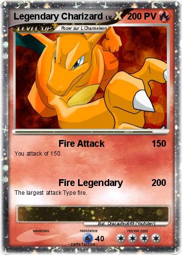 Pokemon Legendary Charizard