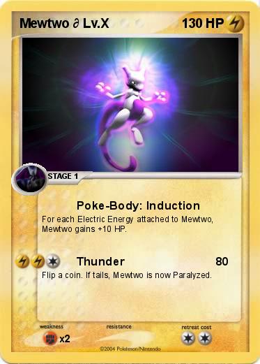 Pokemon Mewtwo ∂ Lv.X