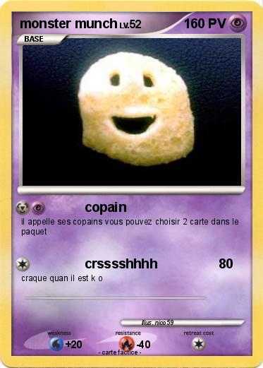 Pokemon monster munch