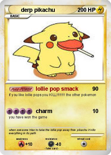 Pokemon derp pikachu