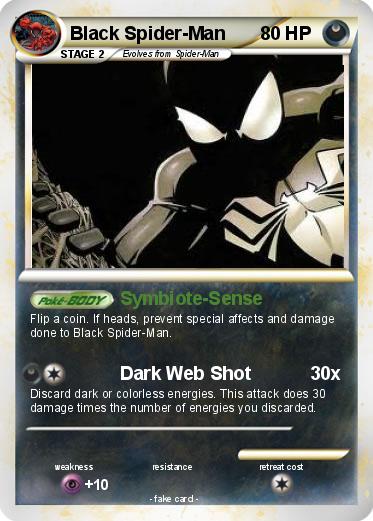 Pokemon Black Spider-Man
