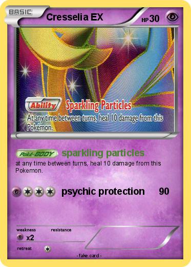 Pokemon Cresselia EX