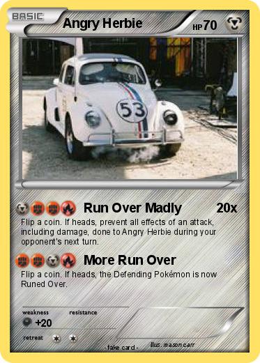 Pokemon Angry Herbie