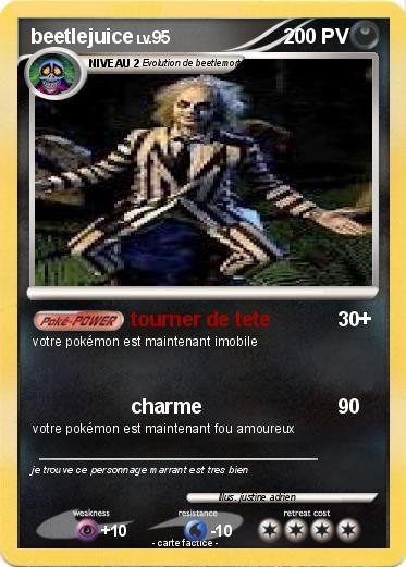 Pokemon beetlejuice