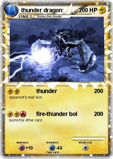 Pokemon thunder dragon