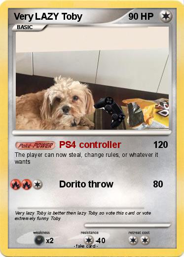 Pokemon Very LAZY Toby