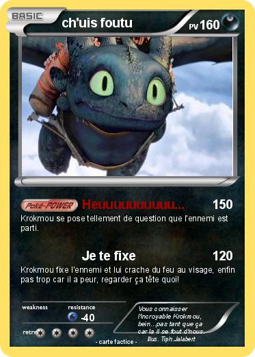 Pokemon ch'uis foutu
