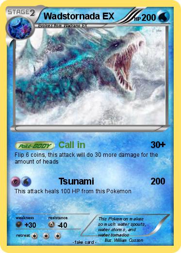 Pokemon Wadstornada EX