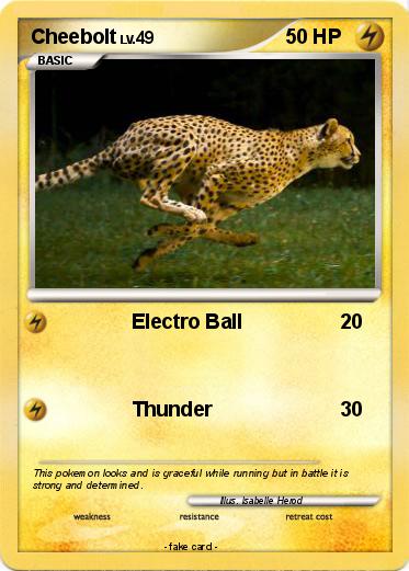 Pokemon Cheebolt