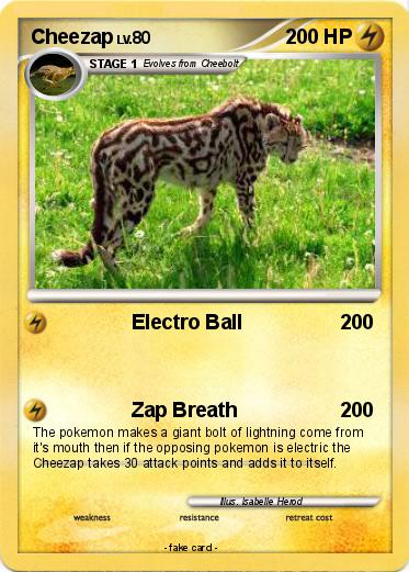Pokemon Cheezap