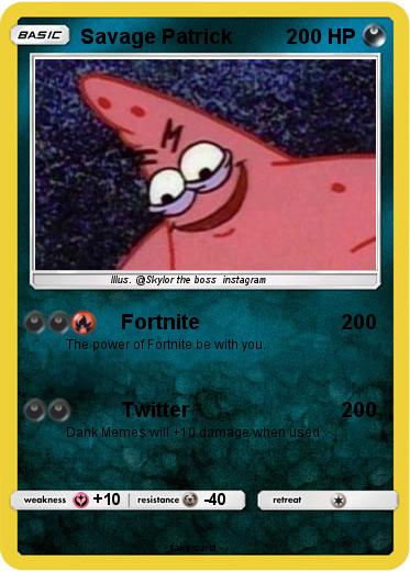 Pokemon Savage Patrick