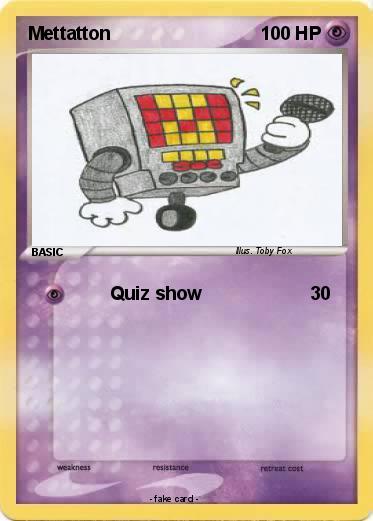 Pokemon Mettatton