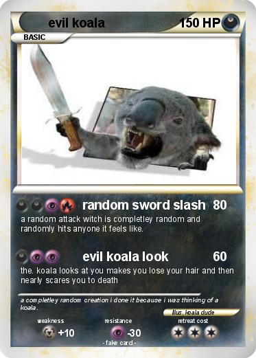 Pokemon evil koala