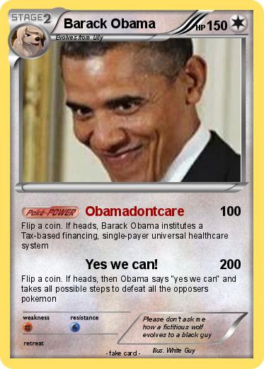 Pokemon Barack Obama