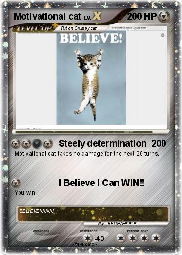 Pokemon Motivational cat