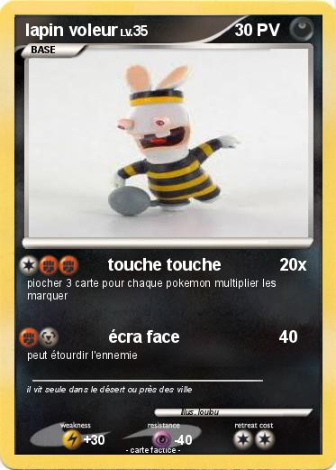 Pokemon lapin voleur