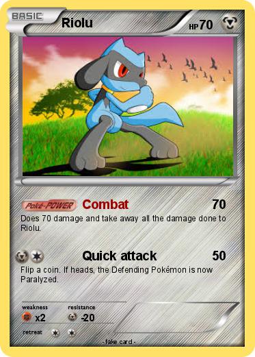 Pokemon Riolu