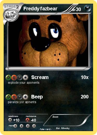 Pokemon Freddy fazbear