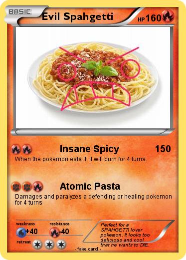 Pokemon Evil Spahgetti