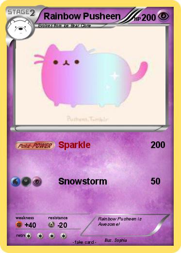 Pokemon Rainbow Pusheen