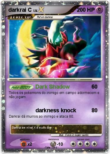 Pokemon darkrai C
