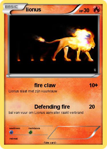 Pokemon lionus