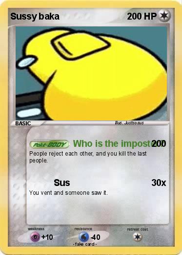 Pokemon Sussy baka