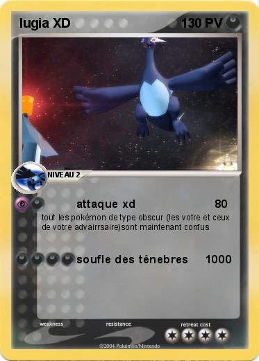 Pokemon lugia XD