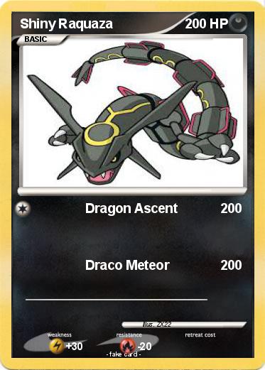 Pokemon Shiny Raquaza