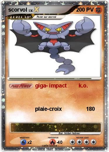 Pokemon scorvol