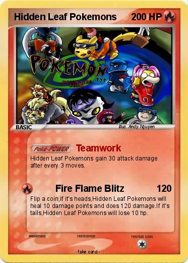 Pokemon Hidden Leaf Pokemons