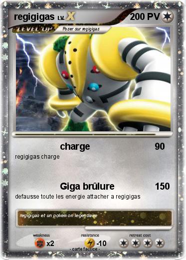 Pokemon regigigas