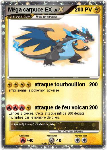 Pokemon Méga carpuce EX