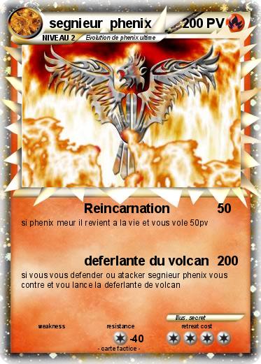 Pokemon segnieur  phenix