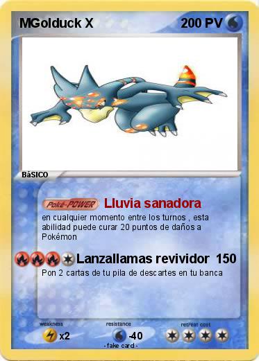 Pokemon MGolduck X