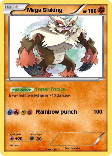 Pokemon Mega Slaking