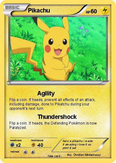 Pokemon Pikachu