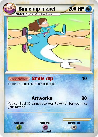 Pokemon Smile dip mabel