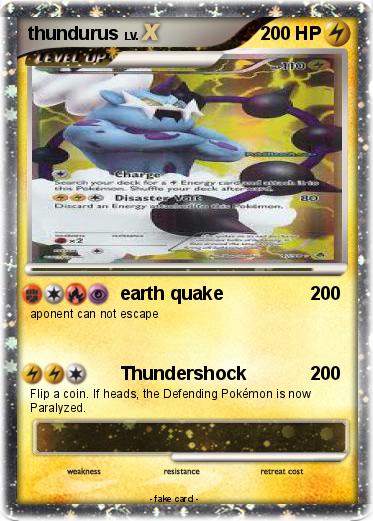 Pokemon thundurus