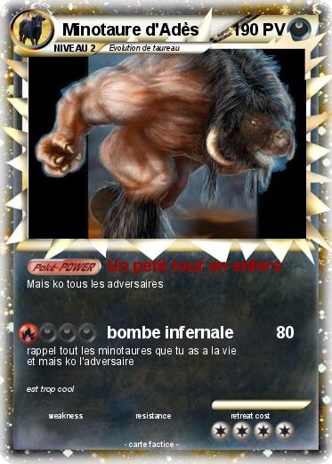 Pokemon Minotaure d'Adès