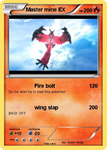 Pokemon Master mine EX
