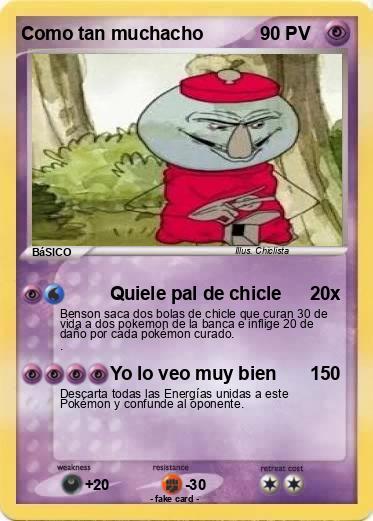 Pokemon Como tan muchacho