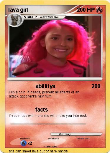 Pokemon lava girl