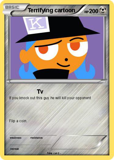 Pokemon Terrifying cartoon
